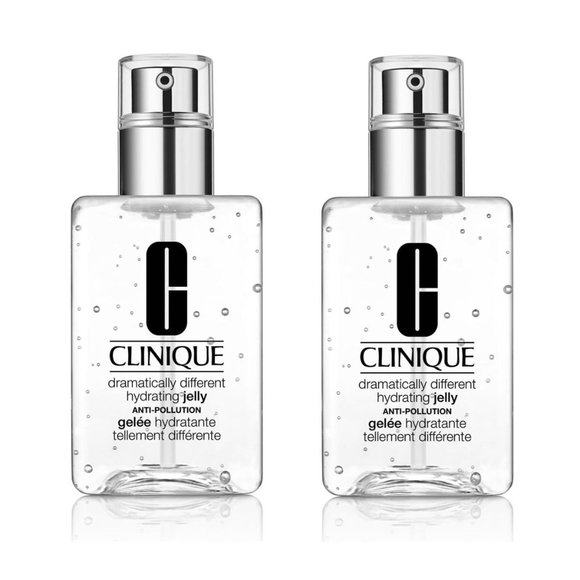 2x Lot New CLINIQUE Dramatically Different Hydrating Jelly Anti-Pollution 4.2oz